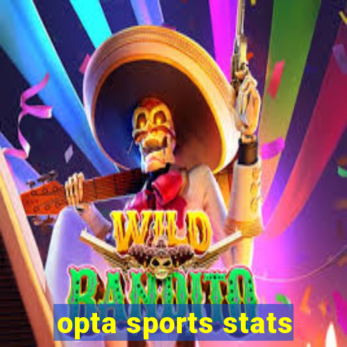 opta sports stats